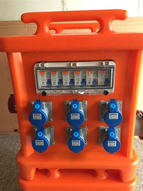 portable power distribution box 3 phase|3 phase temporary power box.